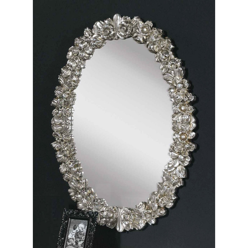 3368 Wooden + wooden pulp mirror frame, gold or silver leaf handmade finished 3368 Wooden + wooden pulp mirror frame, gold or silver leaf handmade finished