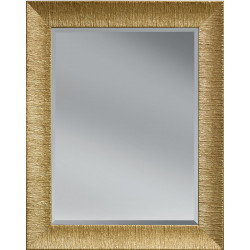 3386 Wooden + wood pulp mirror frame, gold or silver leaf handmade finished as photo