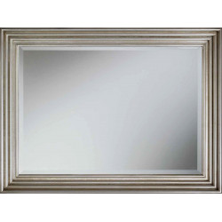 3387 Wooden mirror frame, gold or silver leaf handmade finished