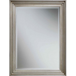 3387 Wooden mirror frame, gold or silver leaf handmade finished