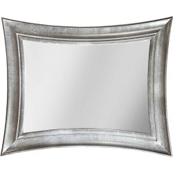 3389 Wooden mirror frame, gold or silver leaf handmade finished