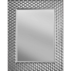 3390 Wooden mirror frame, gold or silver leaf handmade finished