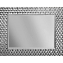 3390 Wooden mirror frame, gold or silver leaf handmade finished