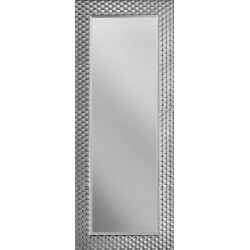 3390 Wooden mirror frame, gold or silver leaf handmade finished