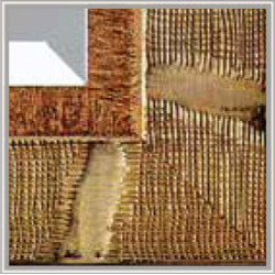 3392 Wooden and wooden pulp mirror frame, gold-silver leaf handmade finished as photo