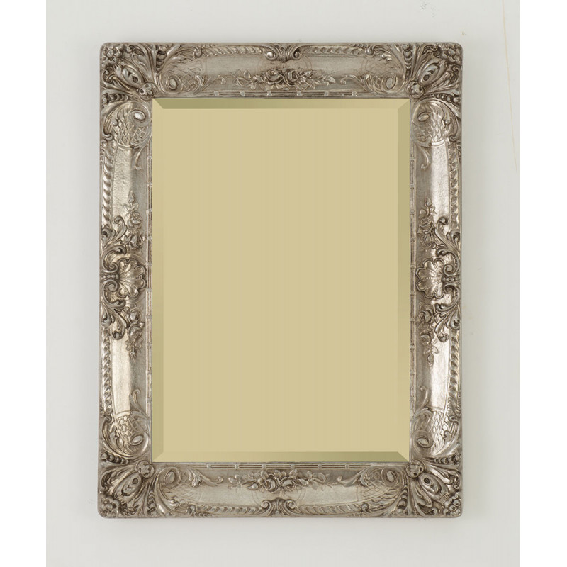 3395 Wooden and wooden pulp mirror frame, gold or silver leaf handmade finished 3395 Wooden and wooden pulp mirror frame, gold or silver leaf handmade finished