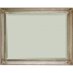 3396 Wooden and wooden pulp mirror frame, gold or silver leaf handmade finished