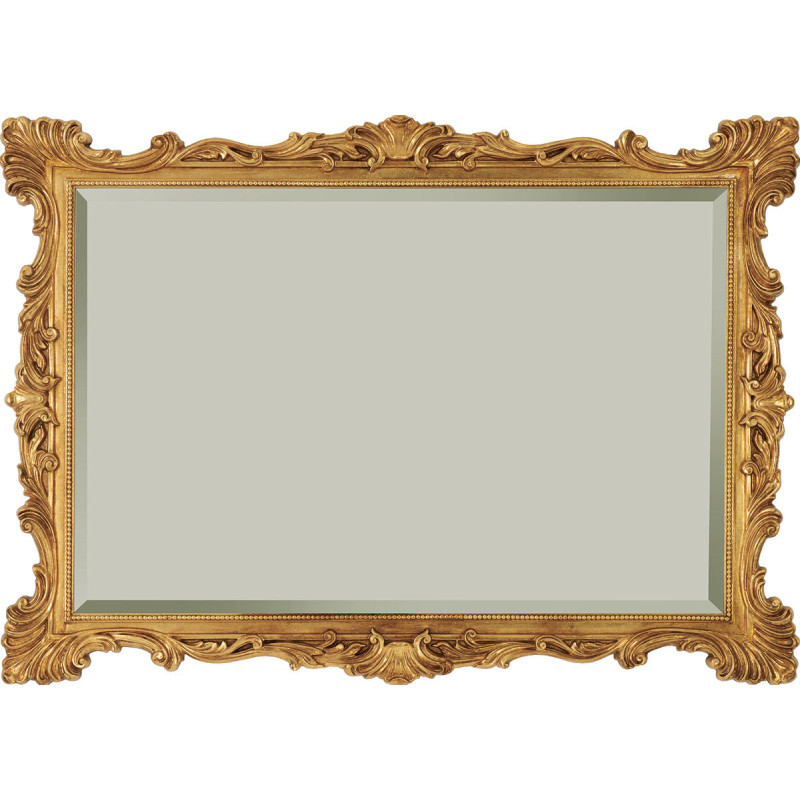 3397R Wooden and wooden pulp mirror frame, gold or silver leaf handmade finished 3397R Wooden and wooden pulp mirror frame, gold or silver leaf handmade finished