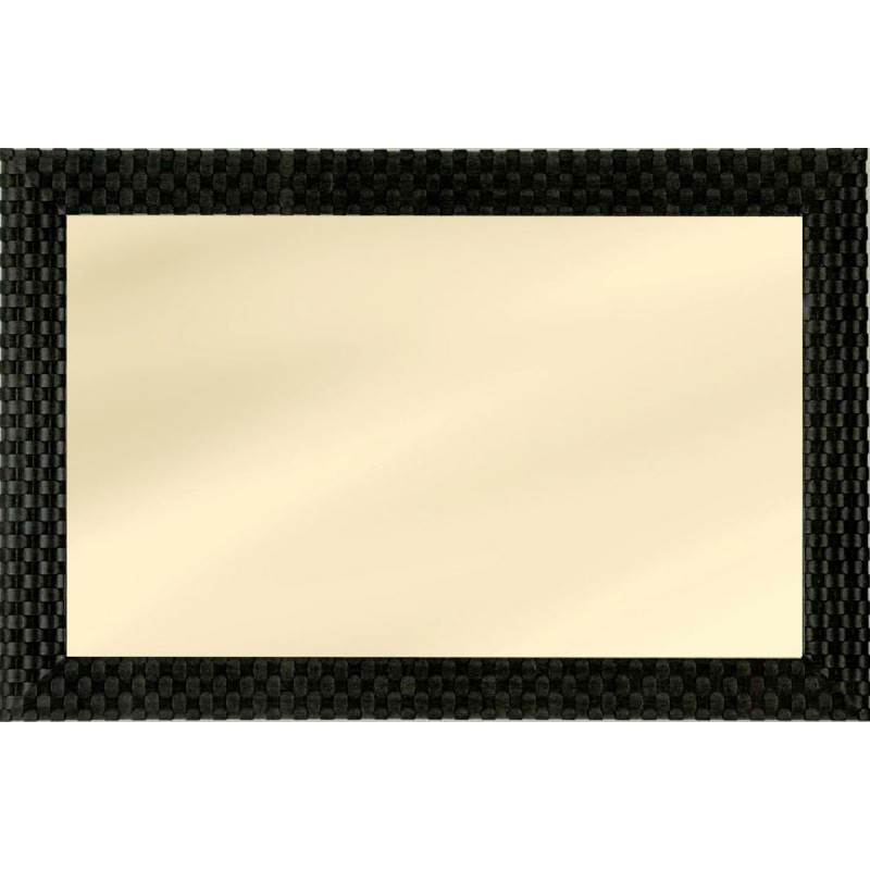 3399 Wooden mirror frame, glossy or opaque black lacquer handmade finished 3399 Wooden mirror frame, glossy or opaque black lacquer handmade finished