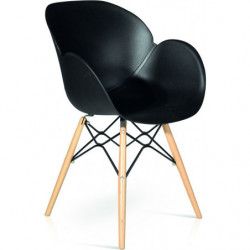 900 Three colours polyethylene shell chair
