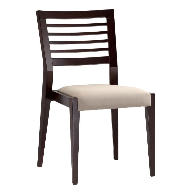 019 Beech wood stackable chair, finishing to choice 019 Beech wood stackable chair, finishing to choice