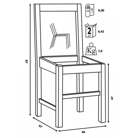 019  Beech wood stackable chair, finishing to choice