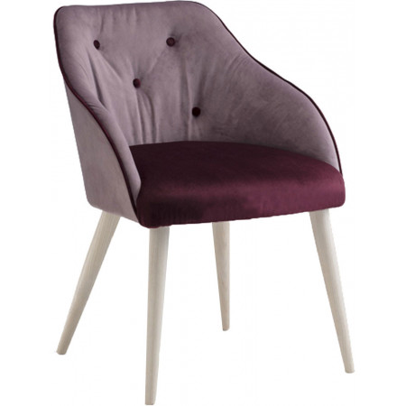 027  Beech wood armchair, finishing to choice