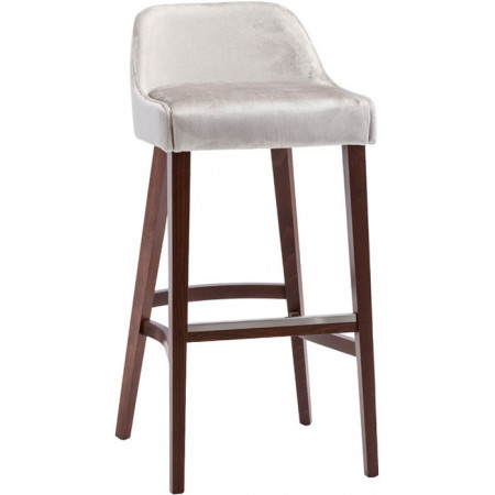 028SG  Raw or finished beech wood stool, finishing to choice