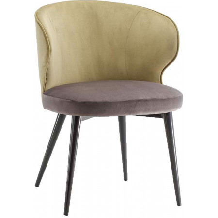 029  Poltroncina con base in faggio grezza o metallo, finiture a scelta
