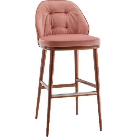 031SG  Raw or finished beech wood stool, finishing to choice