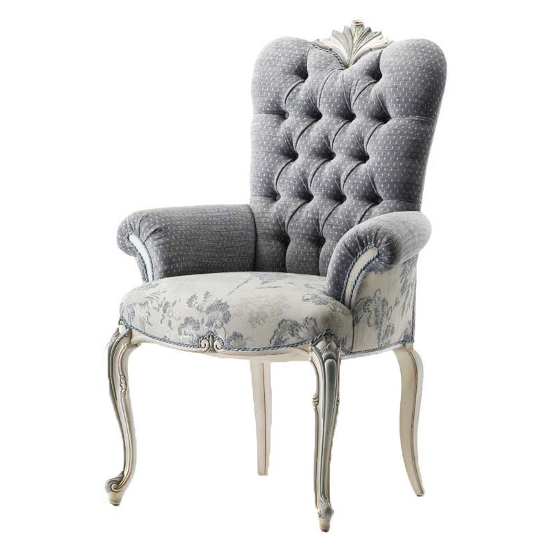 045C  Beech wood raw or finished armchair