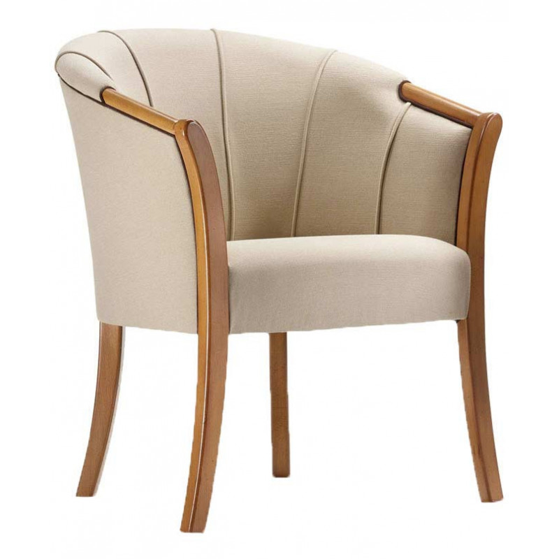 053 Beech wood raw or finished armchair 053 Beech wood raw or finished armchair