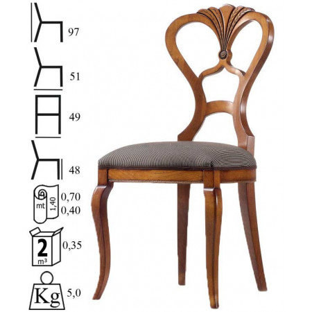 062  Beech wood raw or finished chair