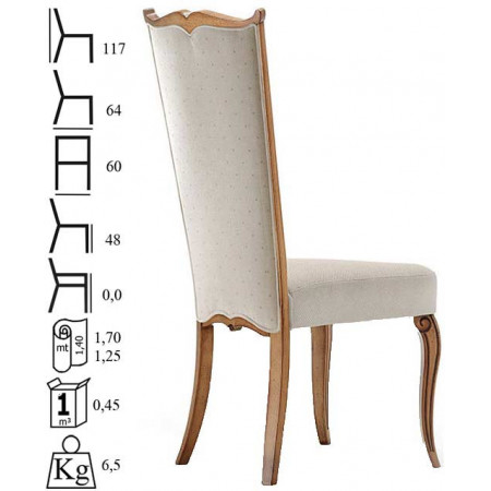 069  Beech wood raw or finished chair