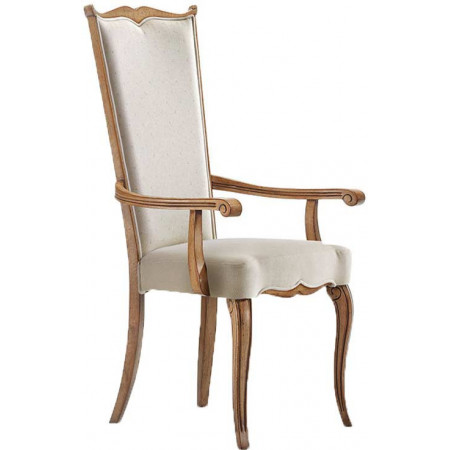 069C  Beech wood raw or finished armchair