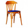 164  Raw or finished beech wood chair, finishing to choice