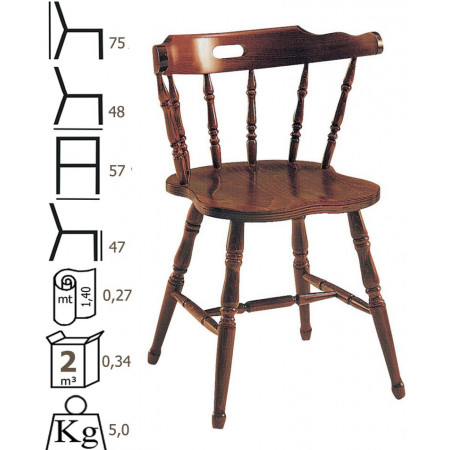 copy of 170  Raw or finished beech wood chair, finishing to choice