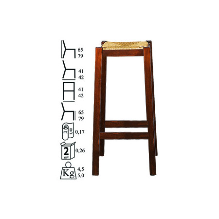 178 Beech wood raw or finished stool