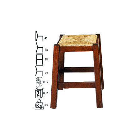 178 Beech wood raw or finished stool