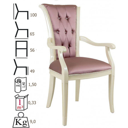 084C Sedia capotavola in faggio grezza o finita, finiture a scelta