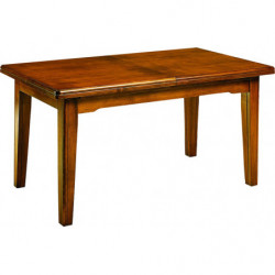218   Tavolo allungabile con piano impiallacciato, grezzo o finito