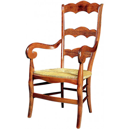 408C  Sedia capotavola in faggio grezza o finita