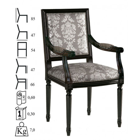 413QC Sedia capotavola in faggio grezza o finita, finiture a scelta