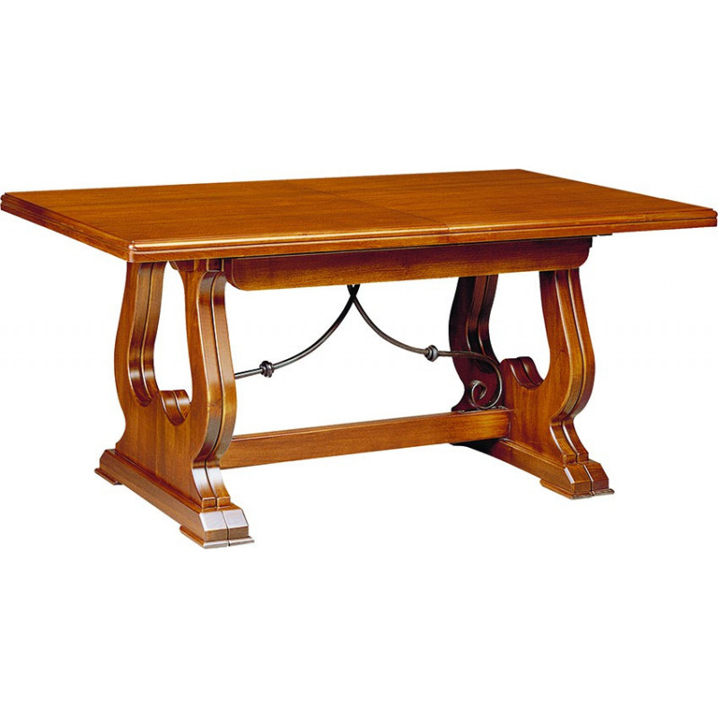 225 Raw or finished extending table with 4 extensions, finishes to choice 225 Raw or finished extending table with 4 extensions, finishes to choice