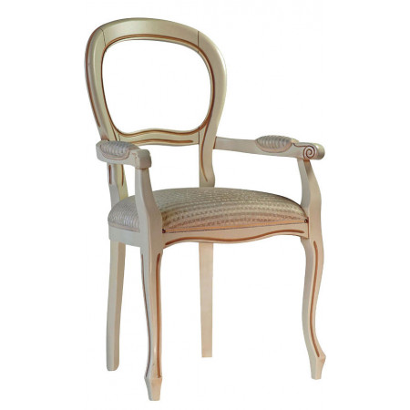 419C  Sedia capotavola in faggio grezza o finita, finiture a scelta