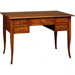 231 Raw or finished writing desk tanganyika venered top, finishes to choice