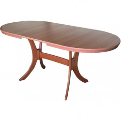237  Extending table beech plywood veneered top cherry finished