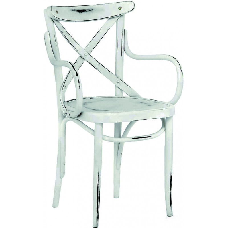 442C  Sedia capotavola in faggio grezzo o finito, finiture a scelta