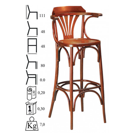 454  Sgabello in faggio grezzo o finito, finiture a scelta