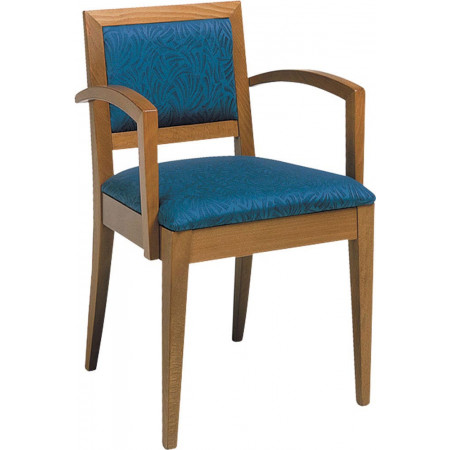 458C  Sedia capotavola in faggio grezza o finita, finiture a scelta