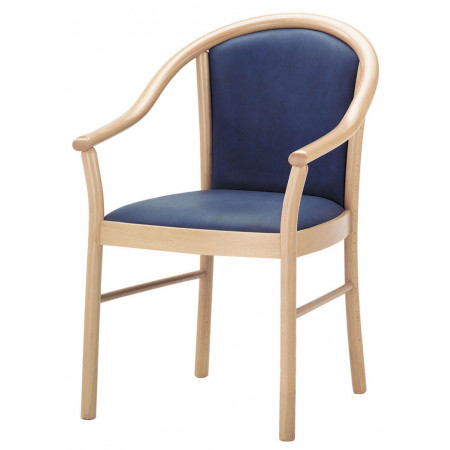 463  Poltroncina in faggio grezza o finita, finiture a scelta