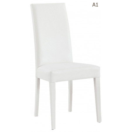 468A Sedia in faggio tappezzata 7 colori