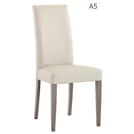 468A Sedia in faggio tappezzata 7 colori