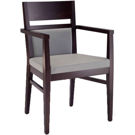 529C  Sedia capotavola in faggio grezza o finita, finiture a scelta