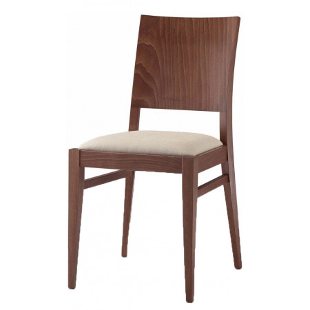 542/3Q  Sedia in faggio grezza o finita, finiture a scelta