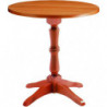 256BT  Raw or finished beech wood table base, max cm  120 top