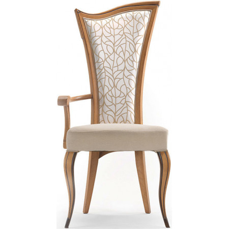 615C sin/dx  Sedia in faggio grezza o finita, finiture a scelta