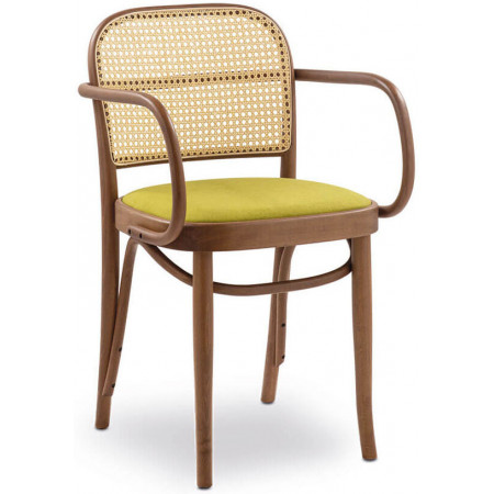 663/C  Sedia capotavola in faggio grezza o finita, finiture a scelta