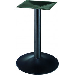BT262  Black varnished cast iron table base, max top cm 80