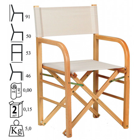 678  Sedia chiudibile in faggio finita